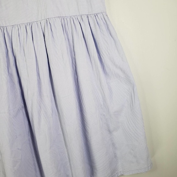 What Next? Sleeveless Drop Waist Dress OS M L Lavender - Picture 3 of 8
